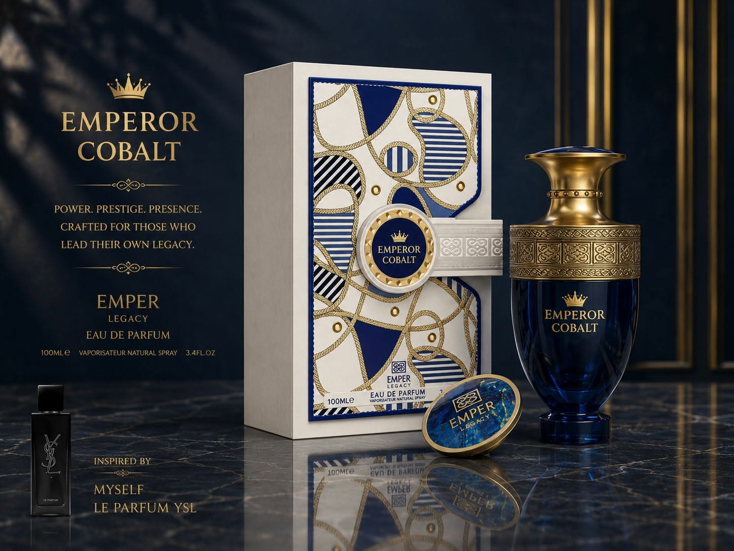 Inspired by YSL MySelf - Emperor Cobalt 100ml
