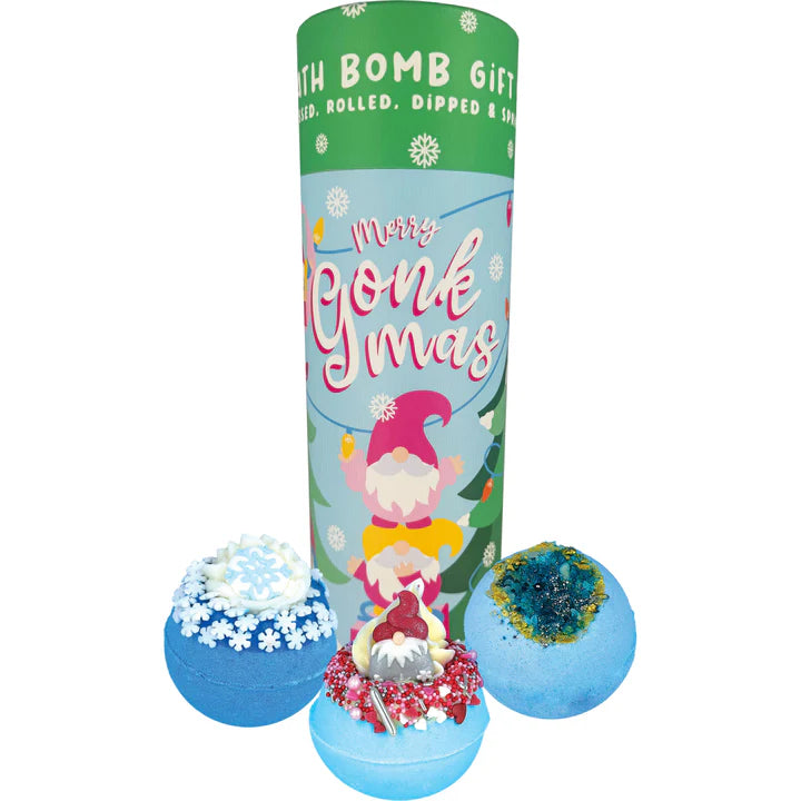 Merry Gonkmas Bath Blaster Tube Gift