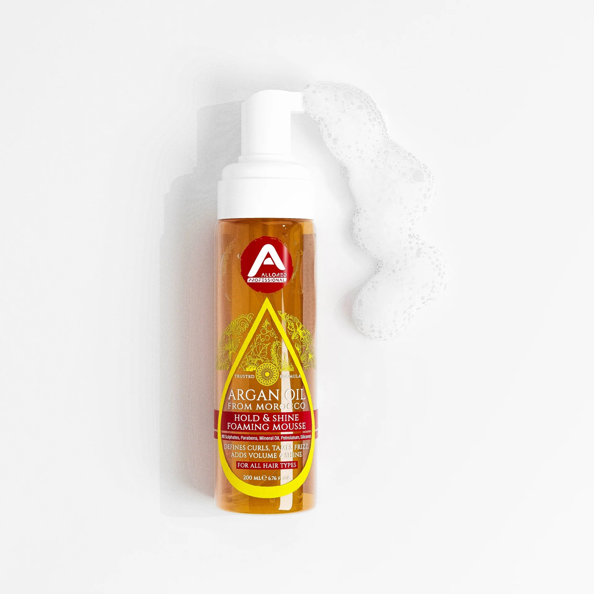 Argan Oil Foaming Mousse 200ml